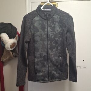 Callaway Golf WeatherSeries Camo Mixed Media Fleece Jacket S